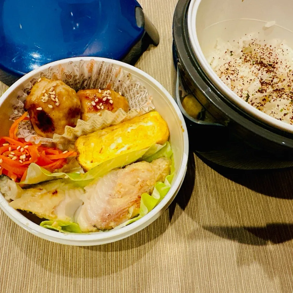 息子弁当♪♪お魚のお弁当☆